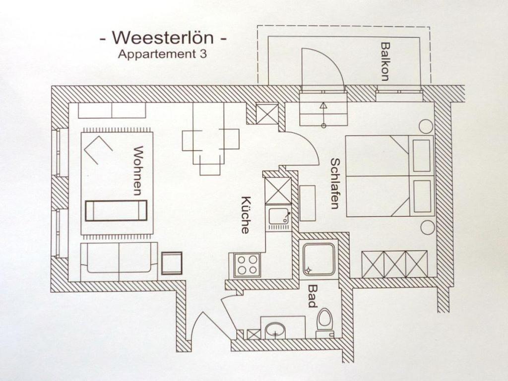 Boetticher Str. 9, W3, Weesterloen 韦斯特兰 外观 照片